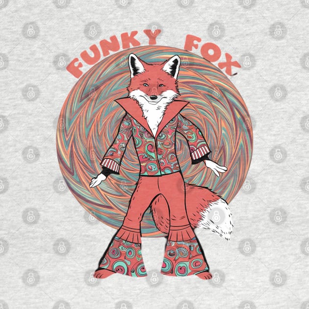 Cool disco dancer funky fox by Spaceboyishere